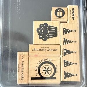 Vintage Birthday Stamps for Cards and Gifts | Stampin’ Up  2002